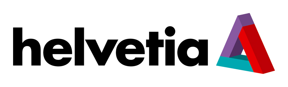 Helvetia Logo Weiß